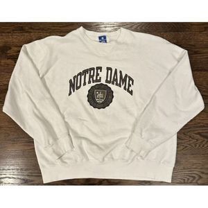 VTG CHAMPION NOTRE DAME Fighting Irish Arch Logo University XL Crest Made In USA